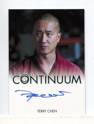 Continuum Seasons 1 & 2 Terry Chen as Curtis Chen Autograph Card