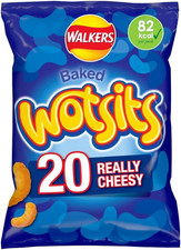 Wotsits Really Cheesy Multipack Snacks Crisps 20X16.5G
