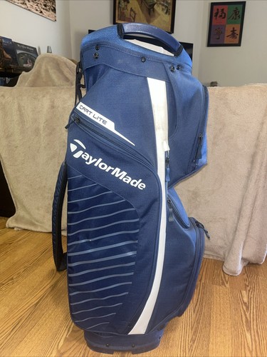 TaylorMade Cart Lite Golf Bag - Cart Bag - Navy w/PGA West Logo 14-way Divider - Bild 4 von 16