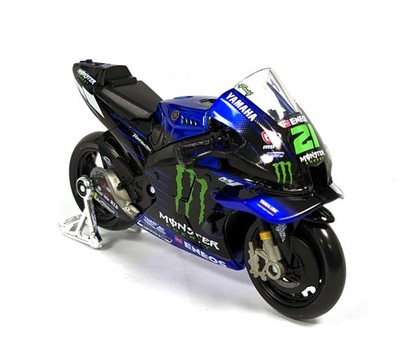 Maisto Modellmotorrad MotoGP Yamaha YZR M1 21 Franco Morbidelli Maßstab 1:18