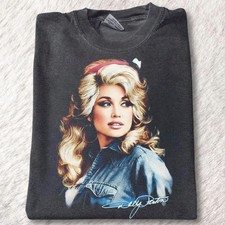 Dolly Parton Country Music Tour Vintage Charcoal Graphic T-Shirt