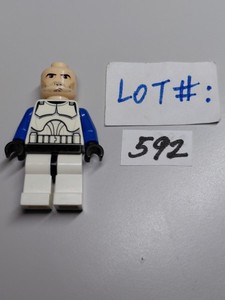 LEGO Star Wars (7675) (7869) Captain Rex Minifigure Phase 1 Clone sw0194 Lot#592