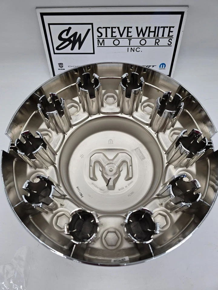 2019-2026 Ram 4500/5500 Rear Wheel Chrome Cover Cap Single Factory Mopar New OEM - Image 2 of 3