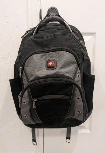Swiss Gear Rucksack Wenger Synergy Computer Shock Business schwarz grau 16" Laptop - Bild 1 von 4