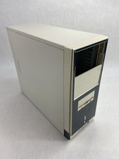 Unbranded Beige ATX Mid Tower Computer Case Bare Bones No PSU