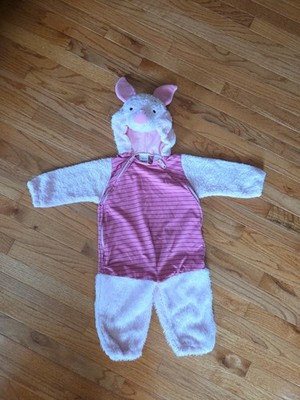 Disney Store Piglet Costume 24 month W/ Plush Head