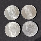 Peace Silver Dollars F-VF With Random Dates
