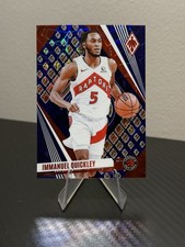 2023-24 Panini Pheonix - Immanuel Quickley #7 Blue Lazer /275