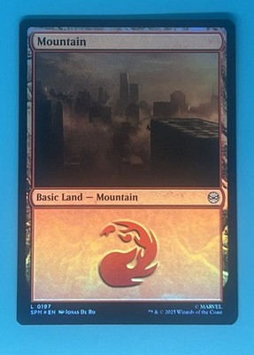 Mountain (0197) Marvel's Spider-Man Foil