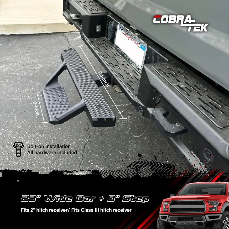 Camión SUV Universal Negro 2 Etapas Montaje en Enganche Utilitario Paso 2" Clase LL 350lbs Foto 4 de 4