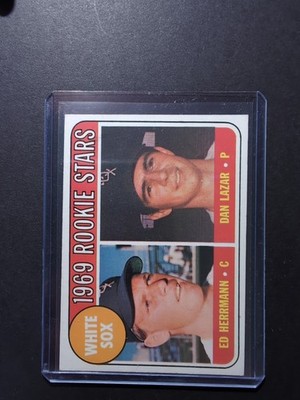 1969 Topps - 1969 Rookie Stars Ed Herrmann, Dan Lazar #439 (RC)