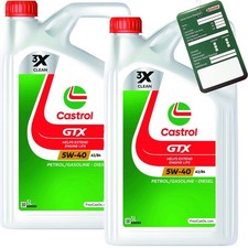 2x 5L Castrol Motor�l 5W-40 A3/B4 GTX VW 50200 50500 MB 229.3 BMW Longlife-01