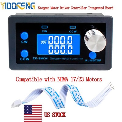 【US】Nema17 /23 Stepper Motor Driver Controller Integrated Board  DC 5-30V