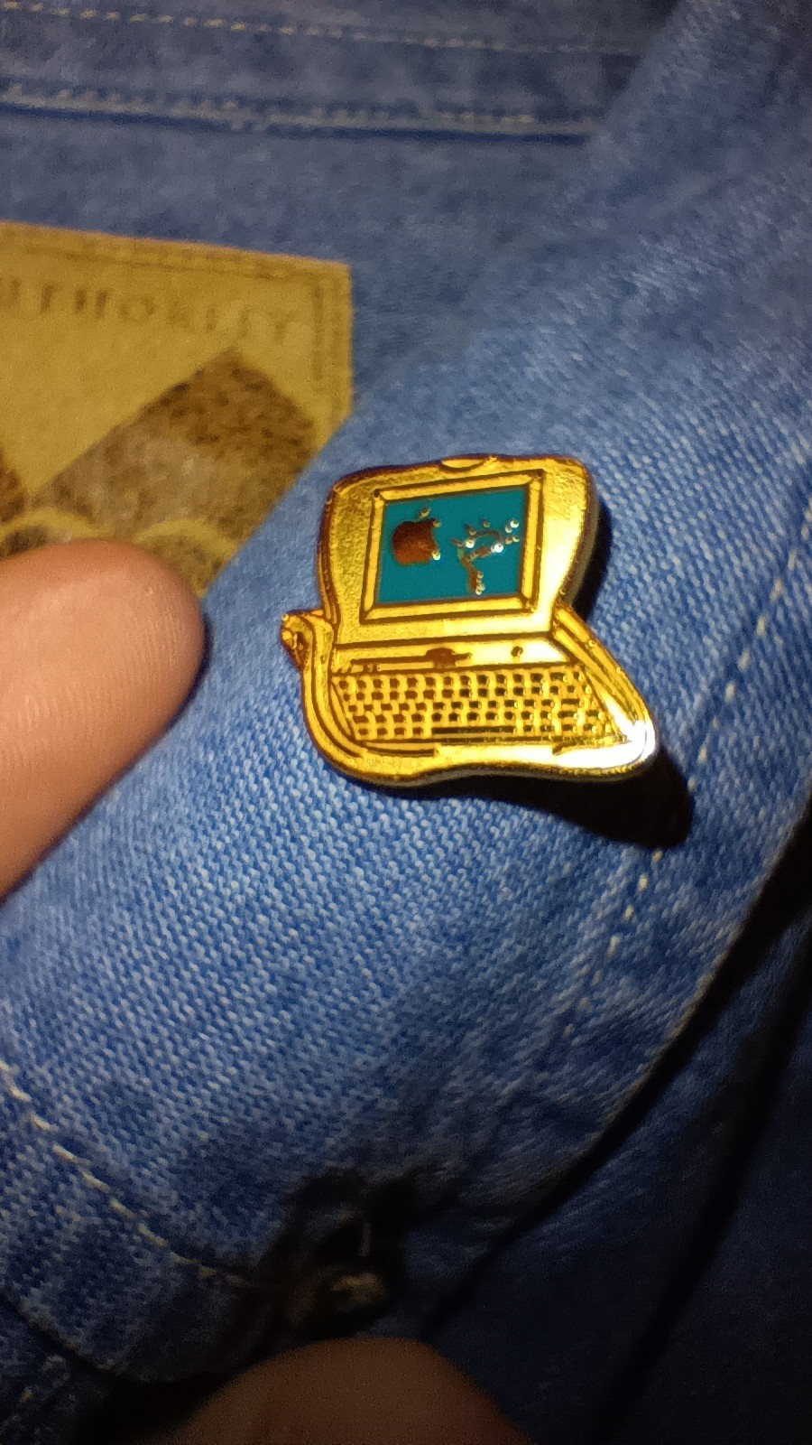 Vintage Dataflex Apple Education Agent Employee W… - image 4