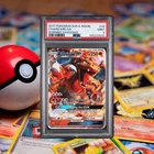 2017 POKEMON SUN & MOON CHARIZARD GX 20/147 BURNING SHADOWS PSA 9