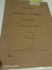1892 Erläuterungen zur Geologischen Karte Von Preußen Blatt Glienecke