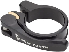 Wolf Tooth Components Quick Release Seatpost Clamp - 34.9mm, QR, Black