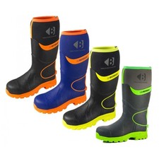 Buckler Buckbootz Bbz8000 Hi-Viz Non-Metallic  Safety Wellington 7-13