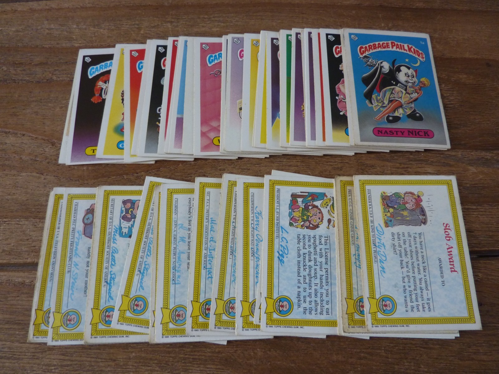 Topps Garbage Pail Kids Cards/Stickers - Rare 1st Series 1985 - Pick Your Cards