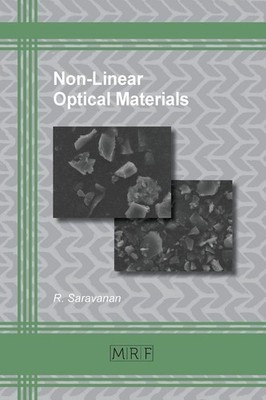 Non-Linear Optical Materials | R. Saravanan | englisch