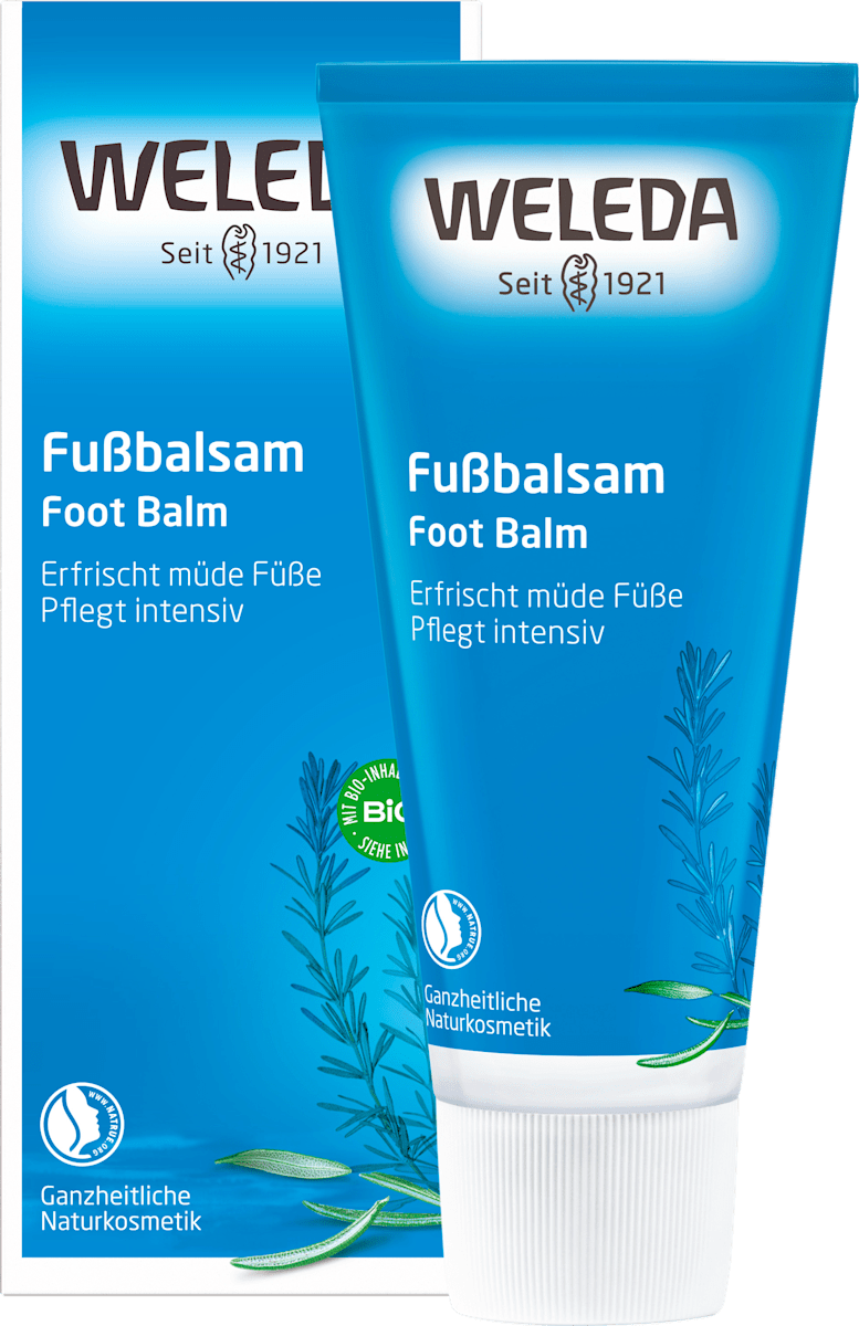 Weleda Soothing Foot Cream 75ml for Dry Cracked Heels