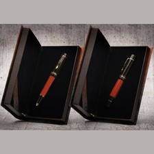 Montblanc Writers Edition 1992 Hemingway set penna stilografica ID 28602 e Kuli ID 28603