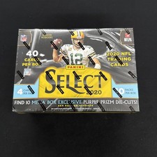 Panini Select 2020 NFL Mega Box - Purple Prizm Die-Cuts (40 Cards)