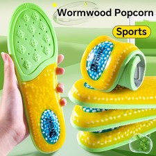 Latex Sport Insoles Soft High Elasticity Shoe Pads Breathable Deodorant Sweat Ab