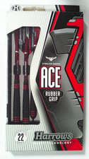 NEW Harrows ACE 22g Steel Tip Darts   Vulcani...