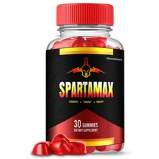 Spartamax Gummies, Max Strength, Sparta Max Natural Supplement 1 Pack 