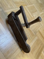 Piękna stara grzechotka Klepper Wielki Piątek Grzechotka Drewno Ręcznie robiony Kościół Składacz