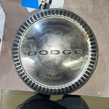 1960-64 Mopar Poverty Caps Dog Dish Center Rim Molding Ribbed Wheel Cover Police