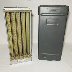 Vtg Standard Change Makers Inc $1 Bill Internal Coin Stacker & Hard Plastic Case