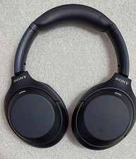 Sony WH-1000XM4 Wireless Over-Ear Headphones Black Active Noise Canceling Used