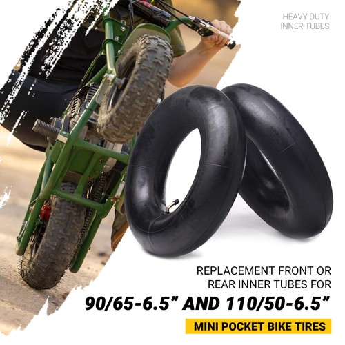 (2-Pack) Replacement Front or Rear Inner Tubes for 90/65-6.5” and 110/50-6.5”... - Picture 2 of 6