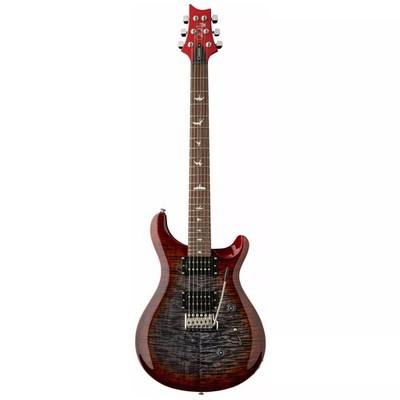 PRS SE Custom 24 Charcoal Cherry Burst