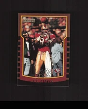 2000 Bowman #87 J.J. Stokes Football Card 49ers