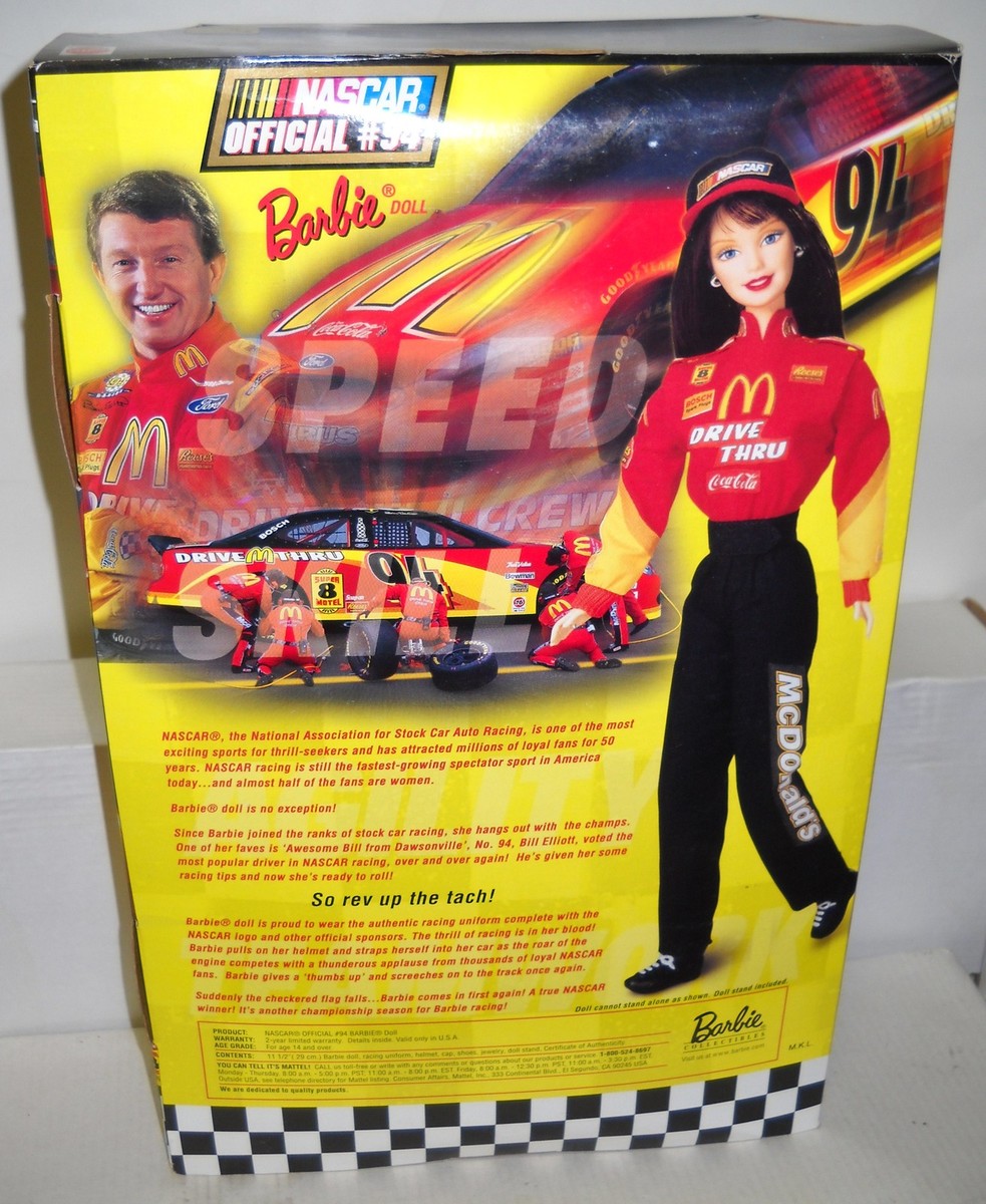 6040 Mattel Pro Sports Nascar Official #94 Bill Elliot