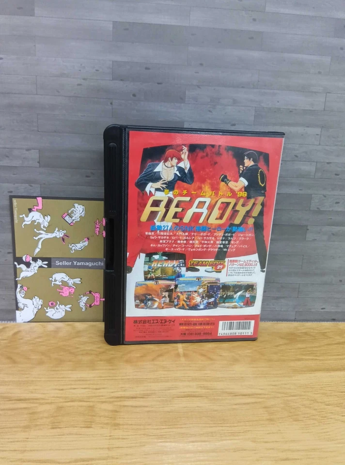 THE KING OF FIGHTERS 96 Neo Geo AES SNK Japan W/ Box Manual - Image 2 of 4