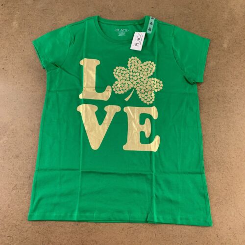 The Children's Place Girls Size XL (14) Green Blue White 3 Pieces T-Shirts NWT - Picture 2 of 12