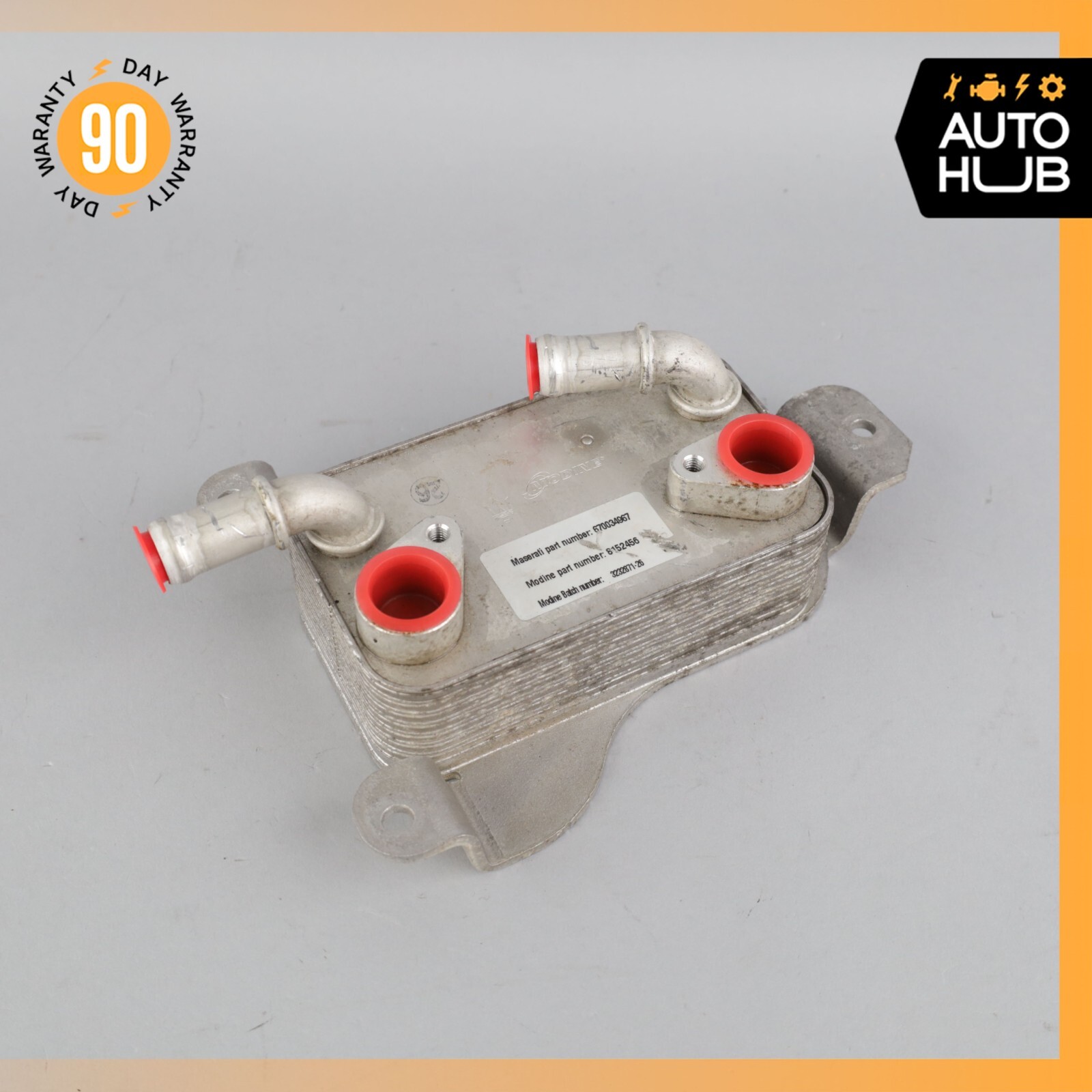 17-20 Maserati Levante M161 Transmission Oil Cooler Radiator 670034967 OEM 64k