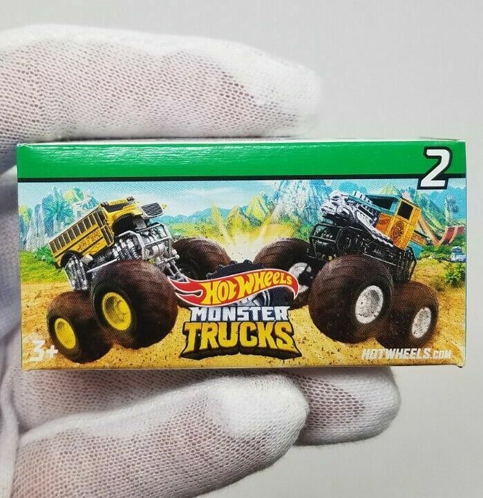 Hot Wheels Series 1 Monster Trucks Mystery Box (Version 2, 40 Packs) 