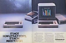1984 Magazine Advertisement Commodore 64 Personal Computers Accessories