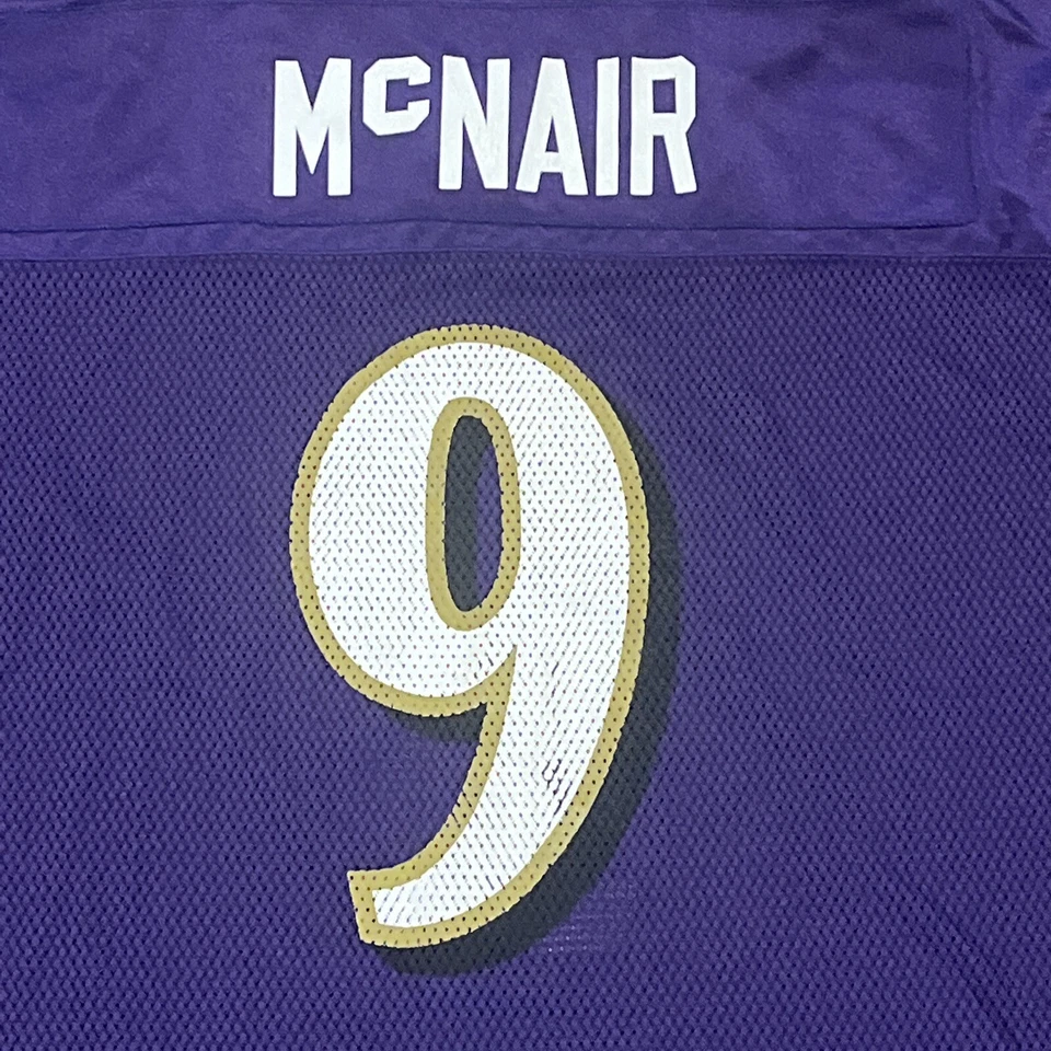 Baltimore Ravens Steve McNair XL Hombre Púrpura Reebok Foto 3 de 4