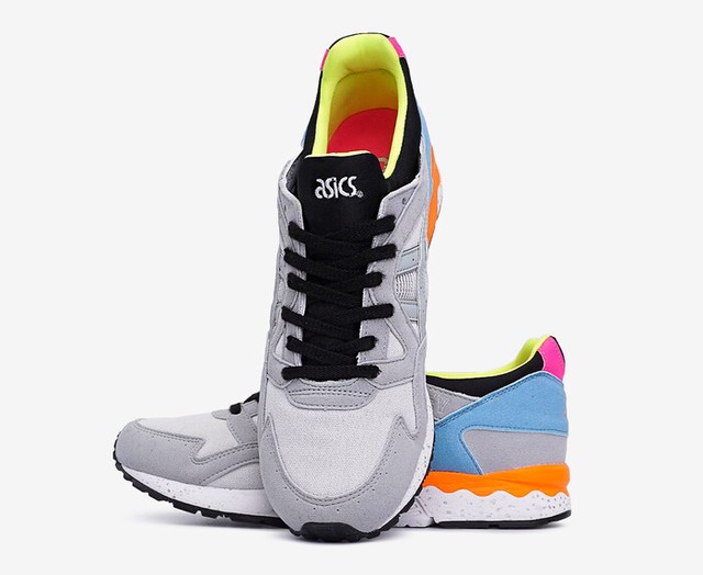 asics gel lyte v mid grey