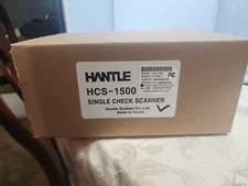 NEW IN BOX HANTLE TRANAX HCS-1500 CHECK SCANNER USB