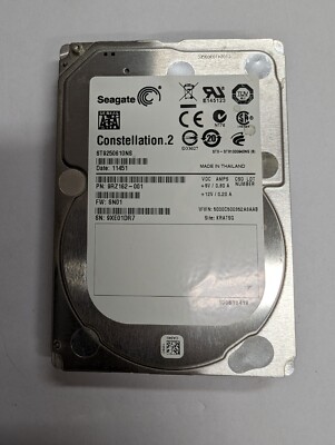Seagate ST9250610NS 250GB 2,5'' SATA III Enterprise HDD Constellation.2