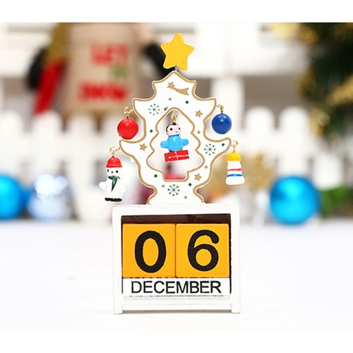 Holiday Calendar Advent Tree Ornaments Christmas Countdown Decoration - Picture 3 of 11