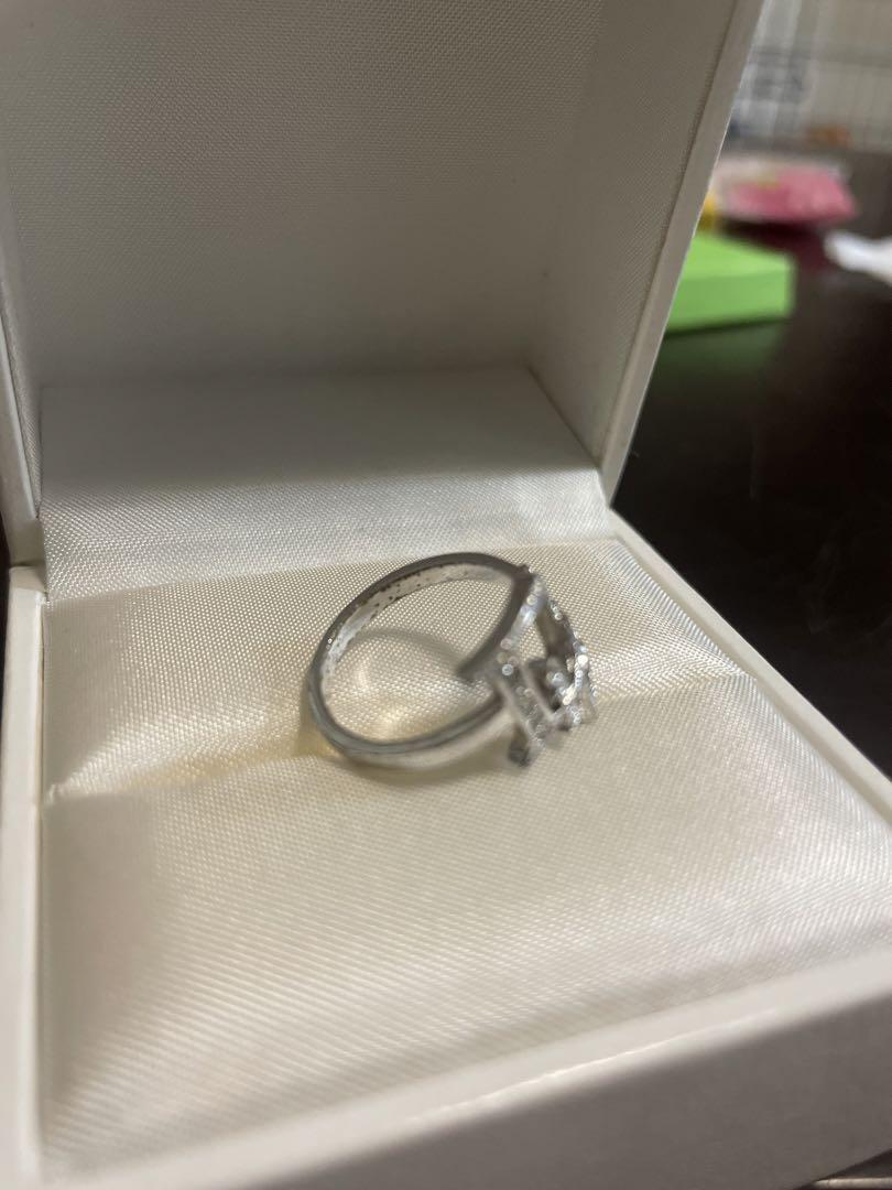 Christian Dior ring size US6.0 Top Logo Star Diamonds Color Christian Dior ring size US6.0 Top Logo Star Diamonds Color
