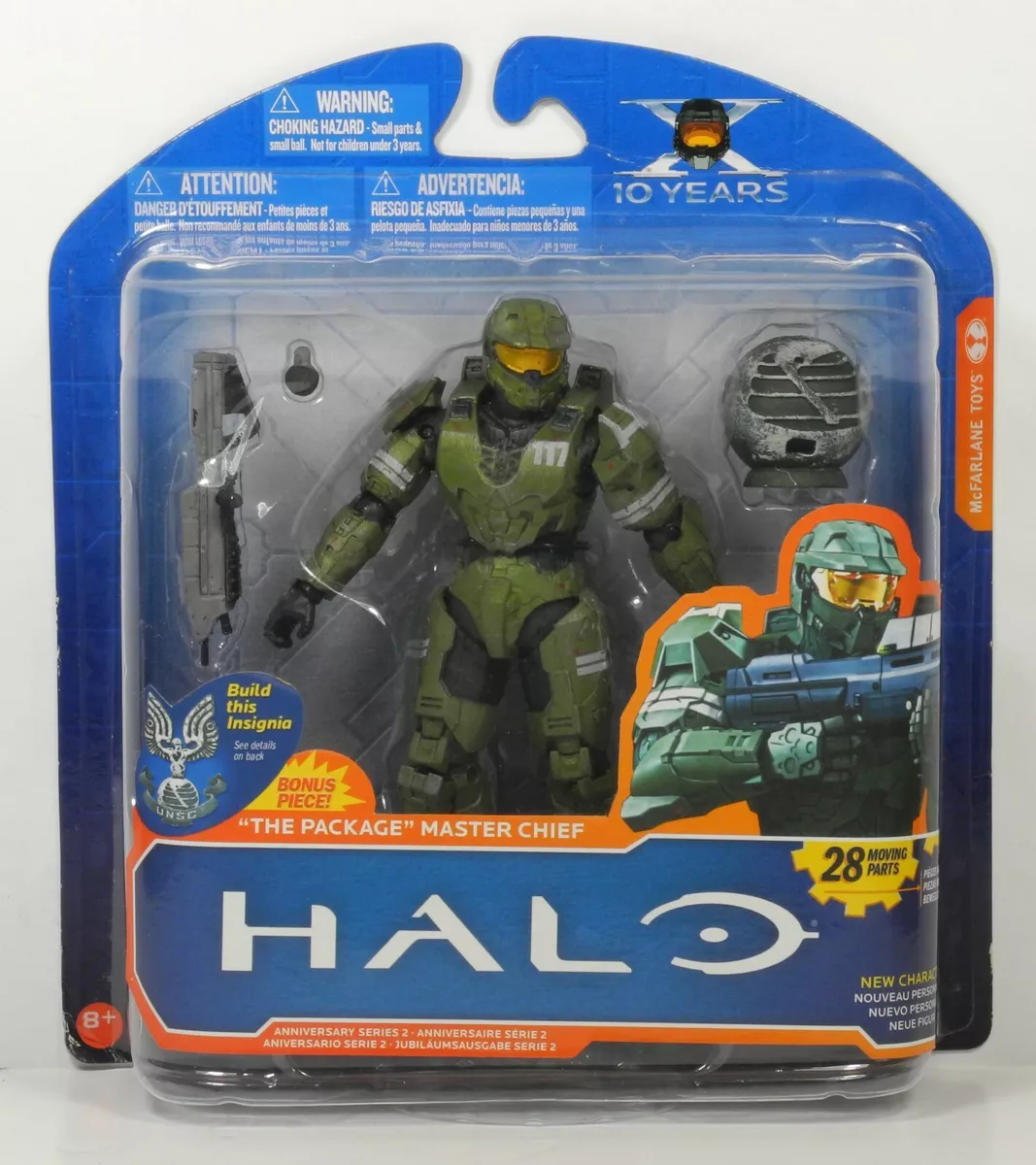 McFarlane Toys Halo Anniversary Series 2 - The Package Master Chief  Figure